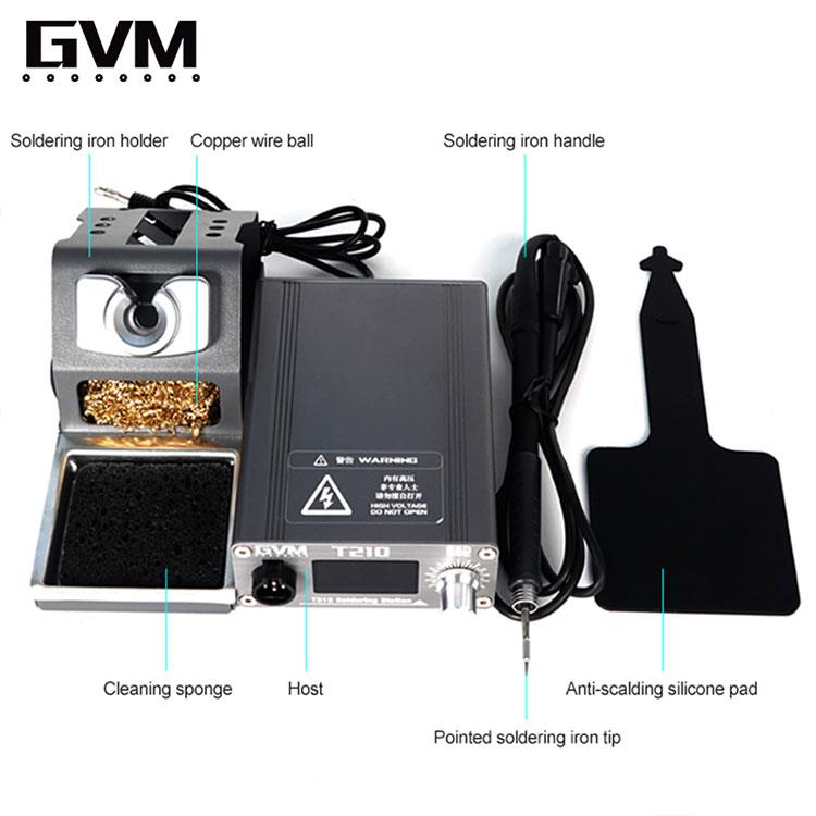 GVM T210 MOBILE PHONE REPAIR CONSTANT TEMPERATURE WELDING STATION 